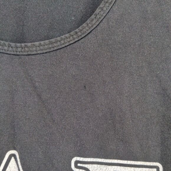 American Apparel Men's Sigma Alpha Epsilon Graphic Tank Top Black Large - Picture 4 of 13